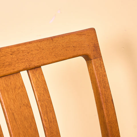 Swedish dining chairs in teak