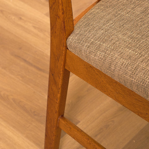 Swedish dining chairs in teak