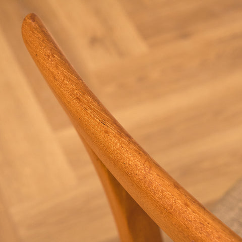 Swedish dining chairs in teak