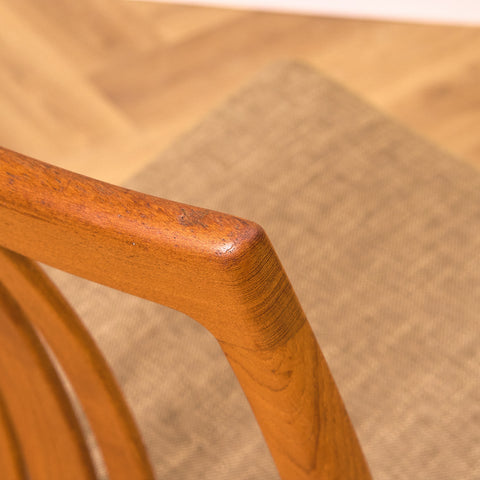 Swedish dining chairs in teak