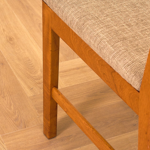 Swedish dining chairs in teak