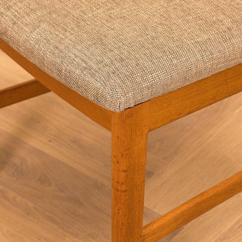 Swedish dining chairs in teak