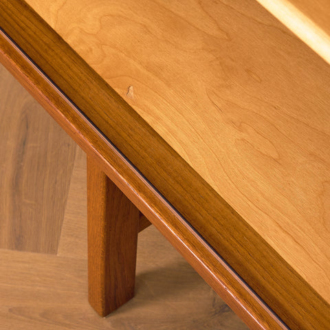 Swedish sideboard in teak and oak, model 'Ulvö' by Yngve Extract for Bjästa Snickerifabriks AB
