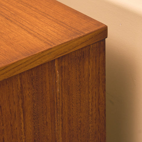 Swedish sideboard in teak and oak, model 'Ulvö' by Yngve Extract for Bjästa Snickerifabriks AB