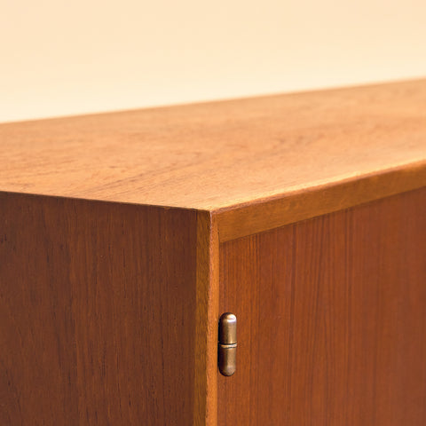 Swedish highboard in teak and oak
