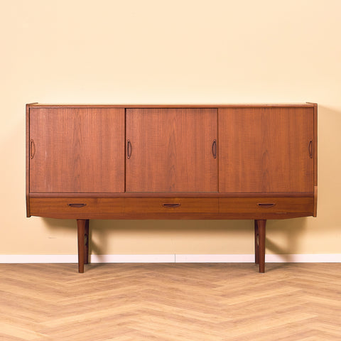 Danish highboard in teak