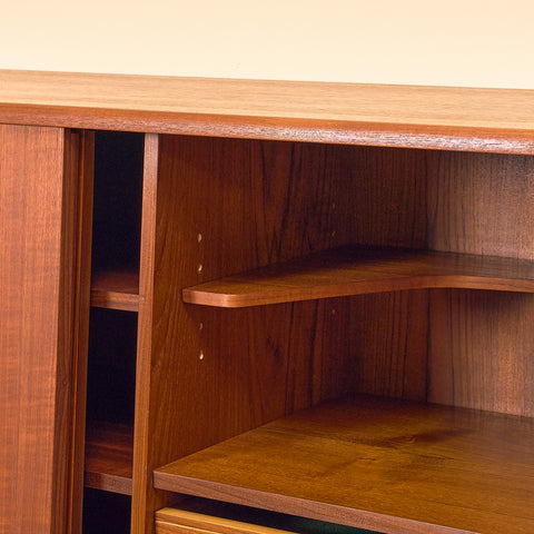 Danish highboard in teak
