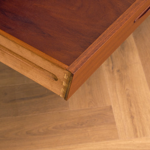Danish highboard in teak