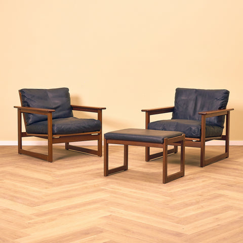 Swedish armchairs 'Florence' by Erik Wörtz for IKEA