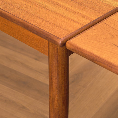 Danish dining table in teak