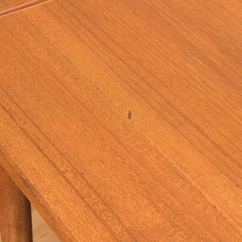 Danish dining table in teak
