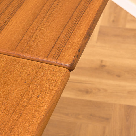 Danish dining table in teak