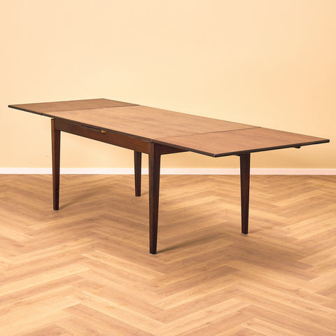 Danish dining table in Santos rosewood