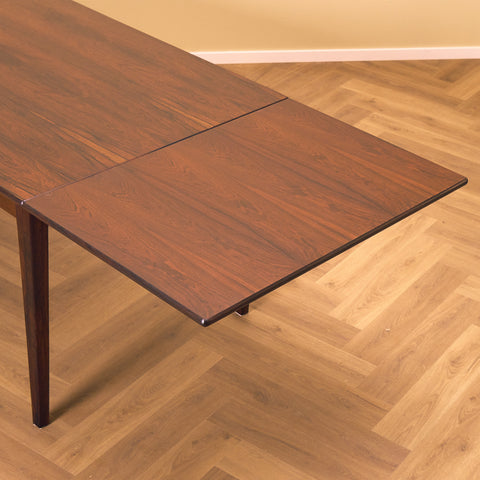 Danish dining table in Santos rosewood