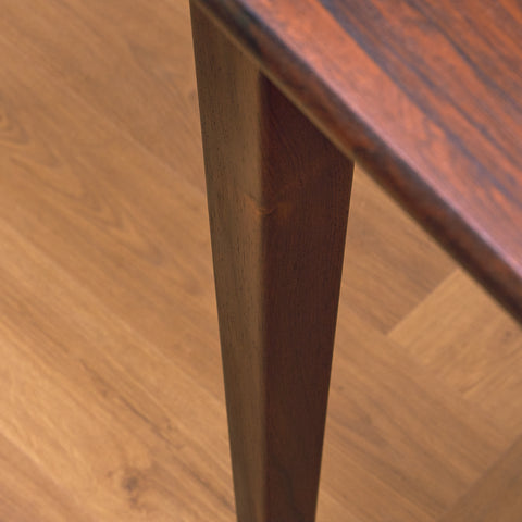 Danish dining table in Santos rosewood