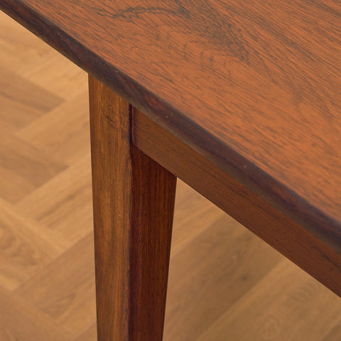 Danish dining table in Santos rosewood