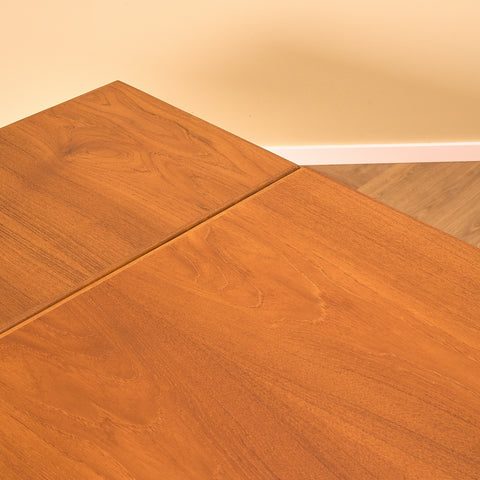 Danish dining table in teak