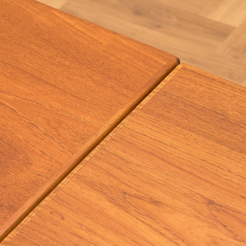 Danish dining table in teak