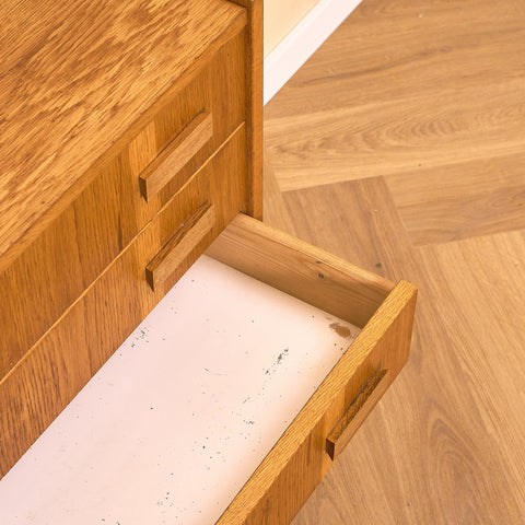 Danish small chest of drawers in oak by Ejsing Møbelfabrik A/S