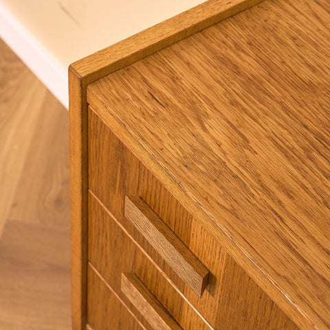 Danish small chest of drawers in oak by Ejsing Møbelfabrik A/S
