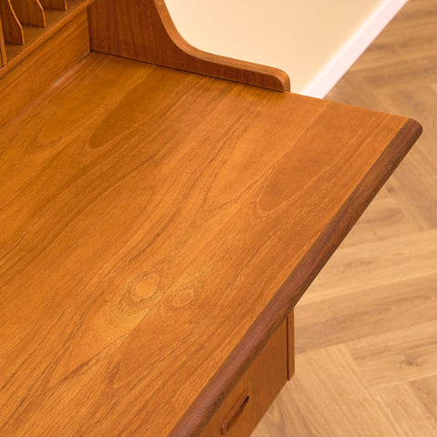 Swedish secretary in teak by Svensk Mobelindustri