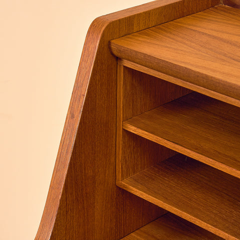 Swedish secretary in teak by Svensk Mobelindustri