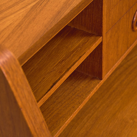 Swedish secretary in teak by Svensk Mobelindustri
