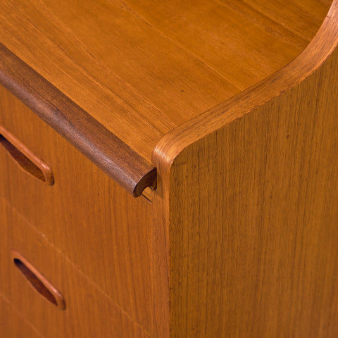 Swedish secretary in teak by Svensk Mobelindustri