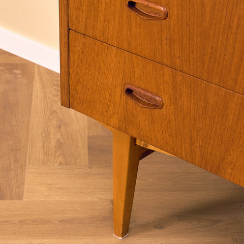 Swedish secretary in teak by Svensk Mobelindustri