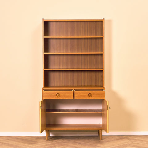 Swedish bookshelf in teak