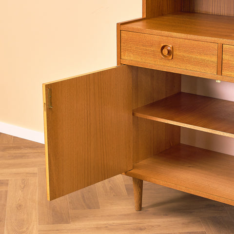 Swedish bookshelf in teak