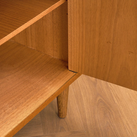 Swedish bookshelf in teak