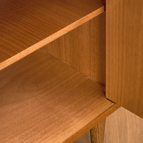 Swedish bookshelf in teak
