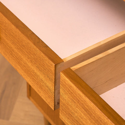 Swedish bookshelf in teak