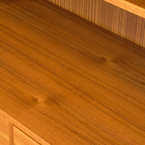 Swedish bookshelf in teak