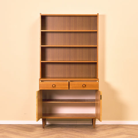 Swedish bookshelf in teak