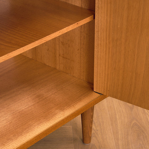 Swedish bookshelf in teak