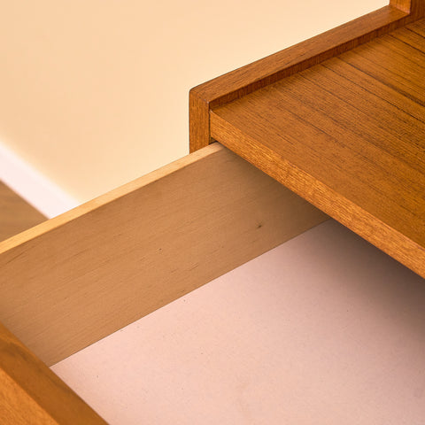 Swedish bookshelf in teak