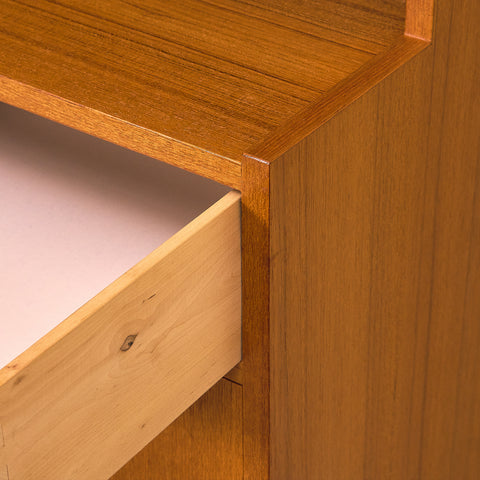 Swedish bookshelf in teak