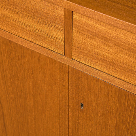 Swedish bookshelf in teak