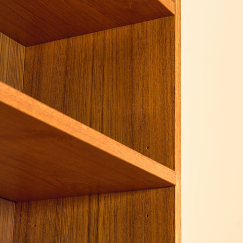 Swedish bookshelf in teak