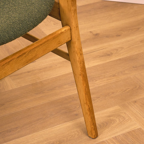 Dining chairs in teak & beech by Farstrup, model 210