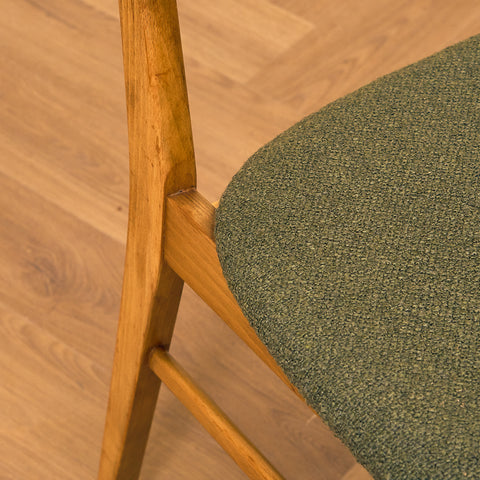 Dining chairs in teak & beech by Farstrup, model 210