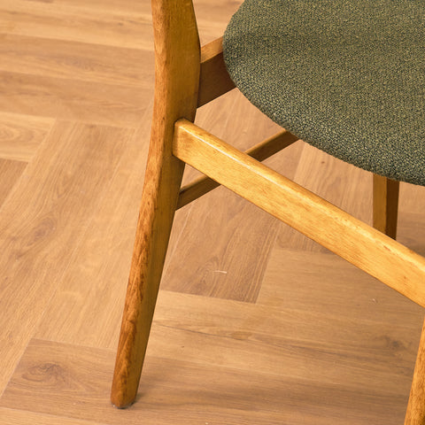Dining chairs in teak & beech by Farstrup, model 210