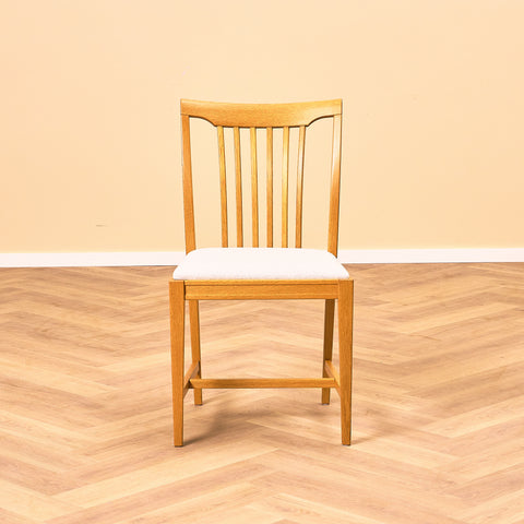Swedish dining chairs in oak, model 'Vindö' by Svante Skogh for Balders Snickeri, Vaggeryd