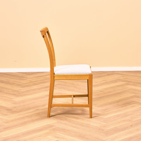 Swedish dining chairs in oak, model 'Vindö' by Svante Skogh for Balders Snickeri, Vaggeryd