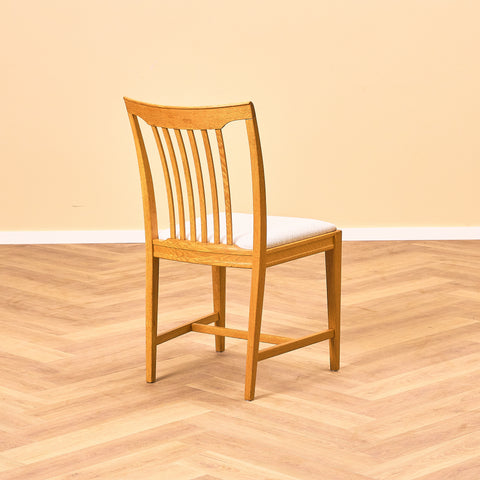 Swedish dining chairs in oak, model 'Vindö' by Svante Skogh for Balders Snickeri, Vaggeryd