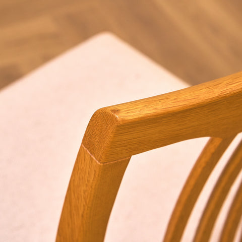 Swedish dining chairs in oak, model 'Vindö' by Svante Skogh for Balders Snickeri, Vaggeryd