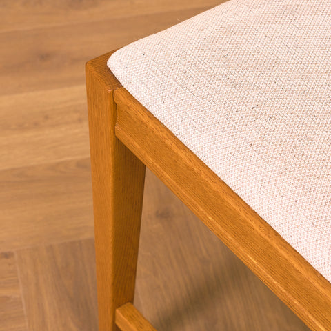 Swedish dining chairs in oak, model 'Vindö' by Svante Skogh for Balders Snickeri, Vaggeryd