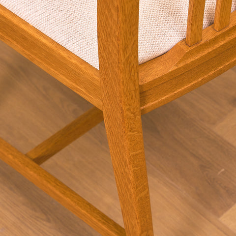 Swedish dining chairs in oak, model 'Vindö' by Svante Skogh for Balders Snickeri, Vaggeryd